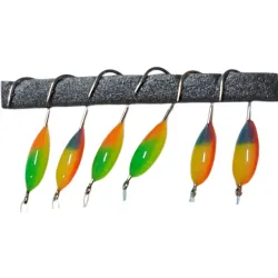 Kausēšanas iekārta 6 auzas dzeltenas-oranžas-zaļas-sarkanas