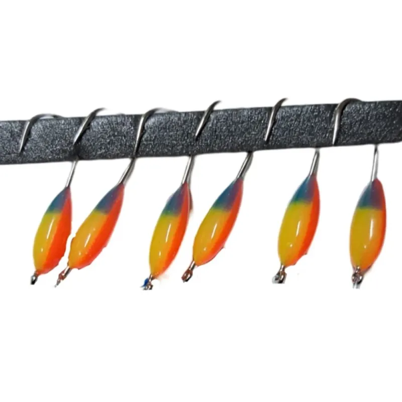 Ausu salasīšanas iekārta, 6 auzas, zila-sarkana-dzeltena