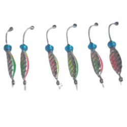 Smelt rig 6 Auzu pārslas Oranža-Zaļa-Dzeltena-Rozā-Violeta