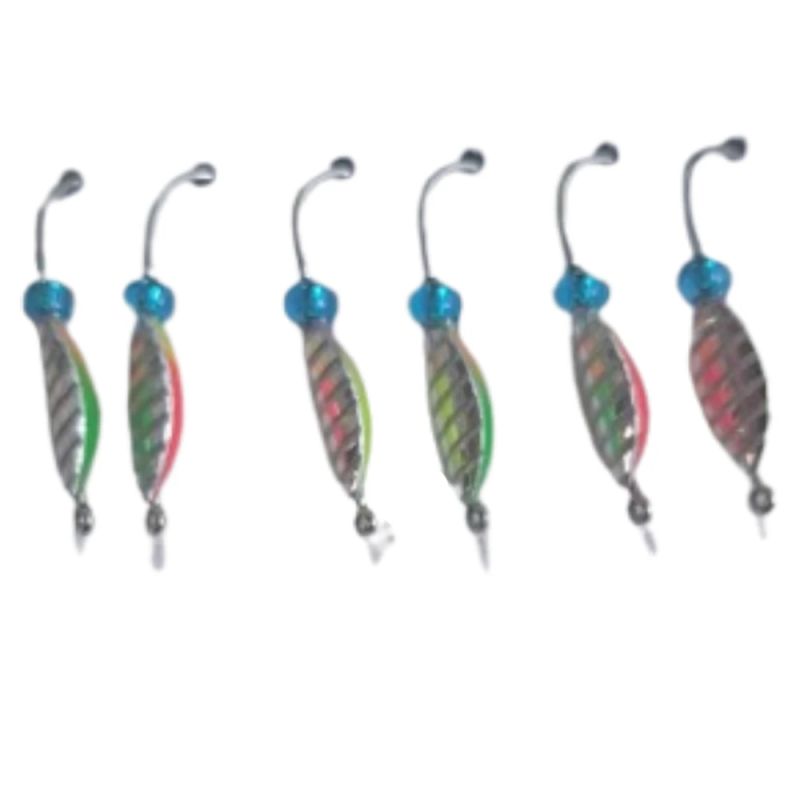 Smelt rig 6 Auzu pārslas Oranža-Zaļa-Dzeltena-Rozā-Violeta