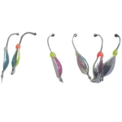 Smelt rig, 6 Oats Blue-Green-Purple