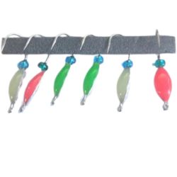 Salātu smidzinātājs ceriņkrāsā-rozā-zaļā krāsā, 6 auzas