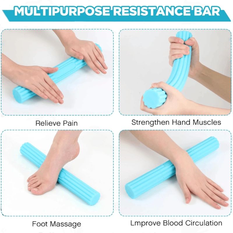 Roku trenažieris FlexBar Easy, zaļš 10 Lbs