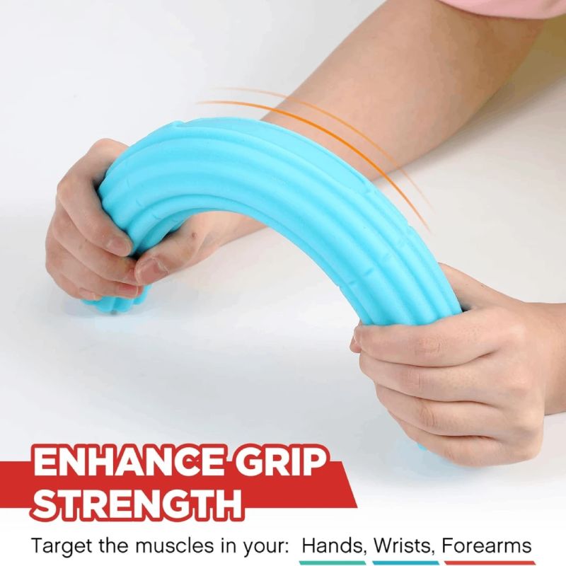 Roku trenažieris FlexBar vidēja svara, zils, 15 mārciņas