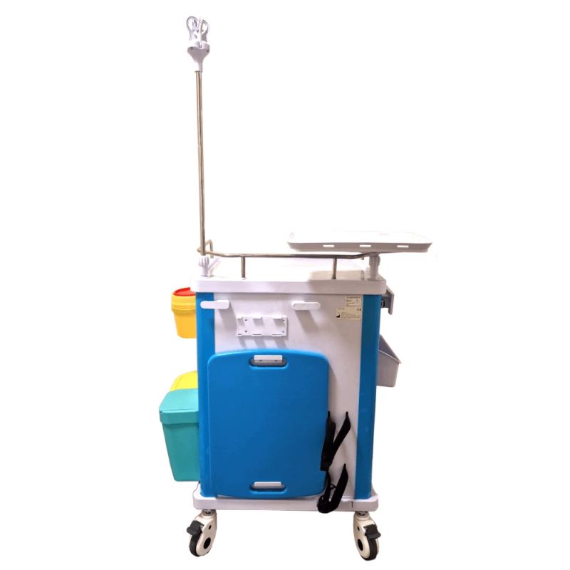 Multifunctional medical trolley KASMAN Blue 625475950mm
