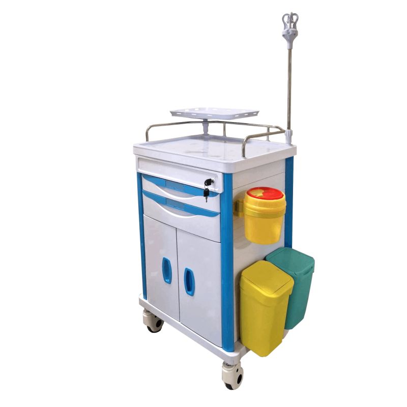 Multifunctional medical trolley KASMAN Blue 625475950mm