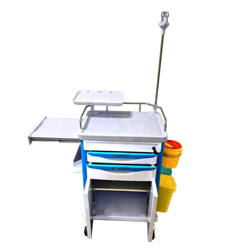 Multifunctional medical trolley KASMAN Blue 625475950mm