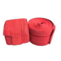 Poksiside THOMS Real Red 5cm x 4.5m, valmistatud 100% puuvillast