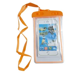 Dėklas neperšlampantis Mobiliam telefonui Maxi 105175, Oranžinis