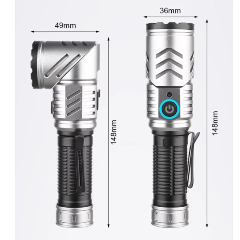 Kabatas lukturītis Tiger Wolf HL-1305, uzlādējams