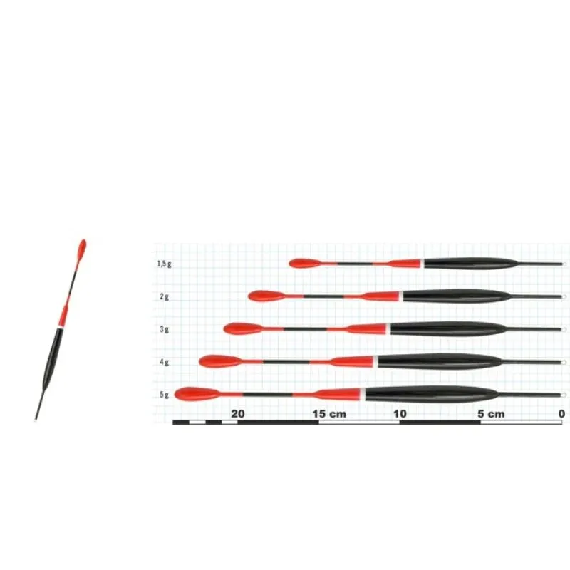 Žvejybinė pludė AKARA NM004 1,5g 17 cm