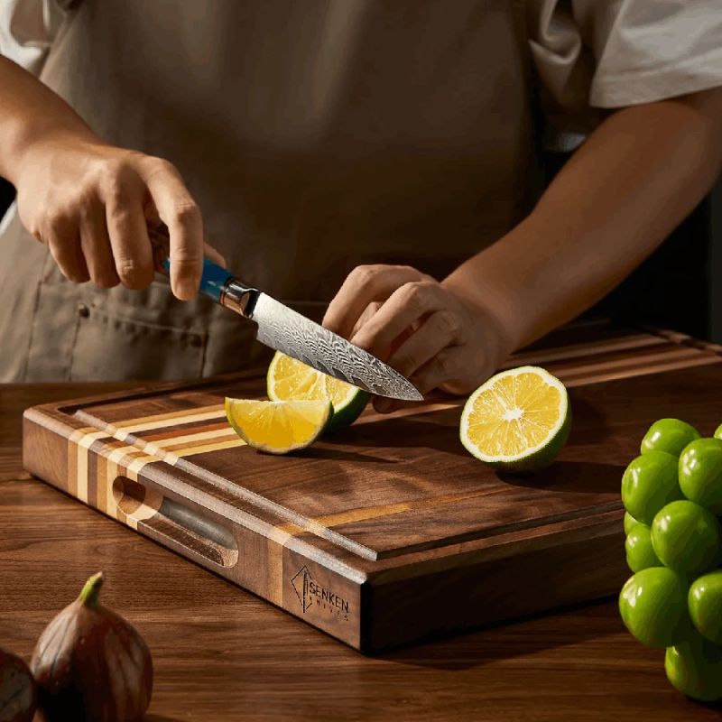 Damaskas tērauda 5.1 universālais nazis Usugiri JH-D-015