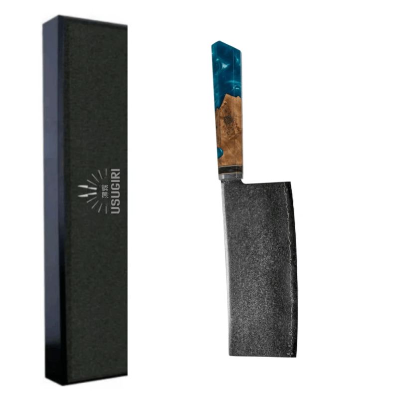 Damasko Plieno 16,5cm Nakiri Peilis Usugiri JH-D-015