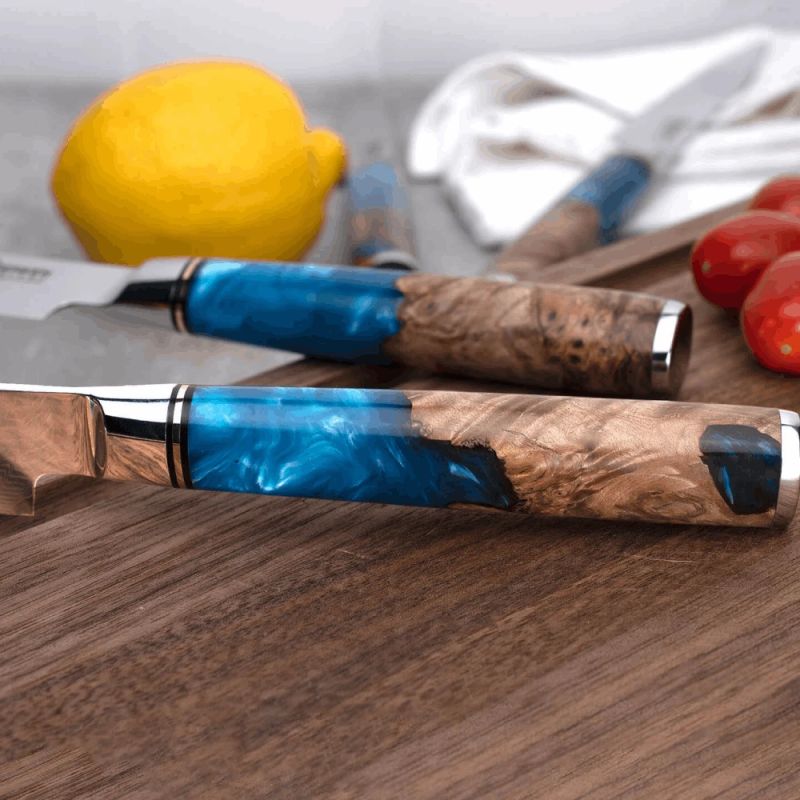 Damaskas tērauda 7,3 Nakiri nazis Usugiri JH-D-015