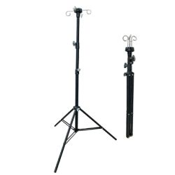 Folding Tripod Stand for infusions KASMAN STS-N32 Mobile, 4-seater