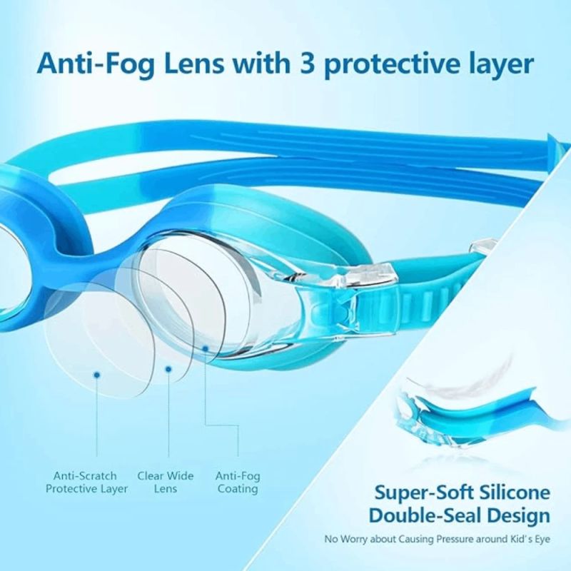 Bērnu peldēšanas brilles THOMS AF-2500-06, zilas