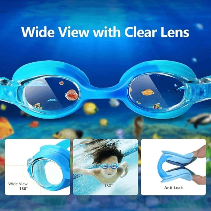 Bērnu peldēšanas brilles THOMS AF-2500-06, zilas