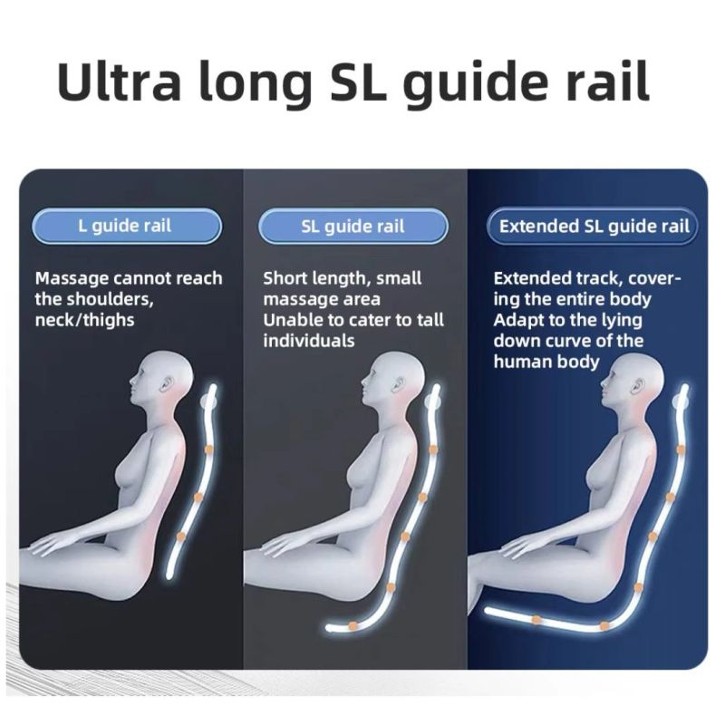 Masāžas krēsls JARE Deluxe Zero Gravity – 4D viedais masāžas mehānisms