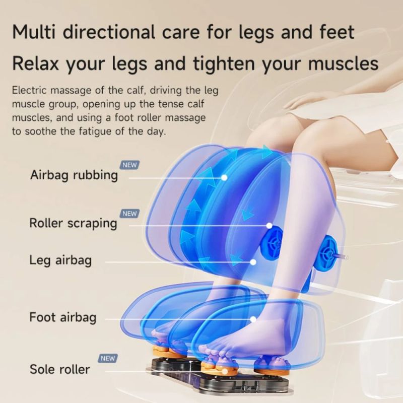 Premium massage chair JARE Navigator – Comfort Relief Master with Zero Gravity system