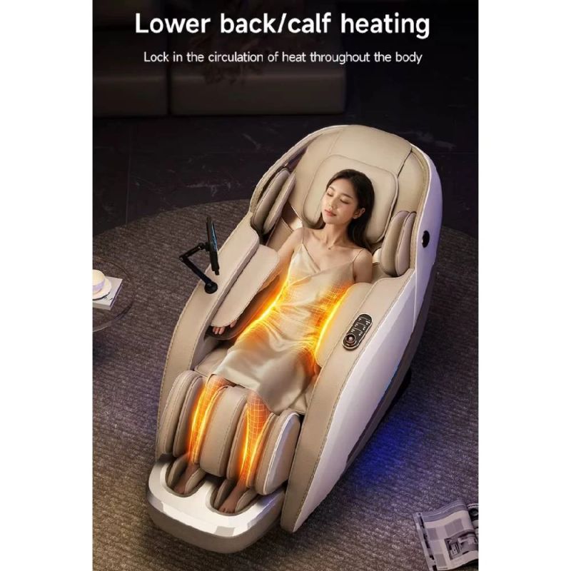 Masāžas krēsls JARE Aura Amber Brown ar Zero Gravity un pilna ķermeņa masāžu