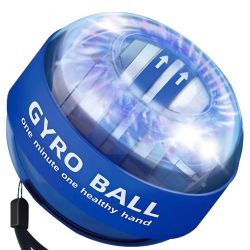Giroskopinis riešo treniruoklis Gyro Ball Strengthens Blue, Led 6 spalvos