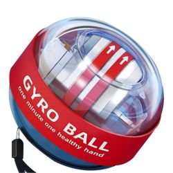 Gyroscopic wrist exerciser Gyro Ball Strengthens Red, Led 6 colors