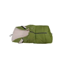 Laste lambakarvaga ümbrik-magamiskott TAKO roheline