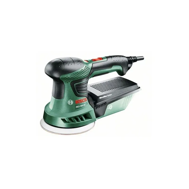 Elektriskā ekscentra slīpmašīna Bosch PEX300AE, 1.5 kg, 270 W