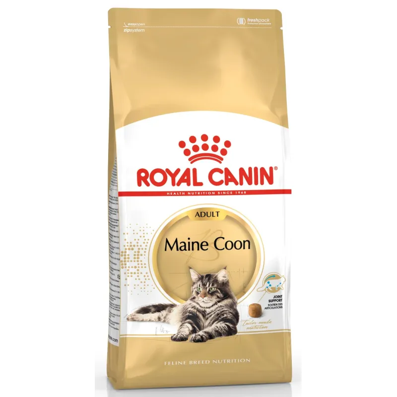 Sausas kačių maistas Royal Canin Adult Maine Coon, vištiena, 4 kg