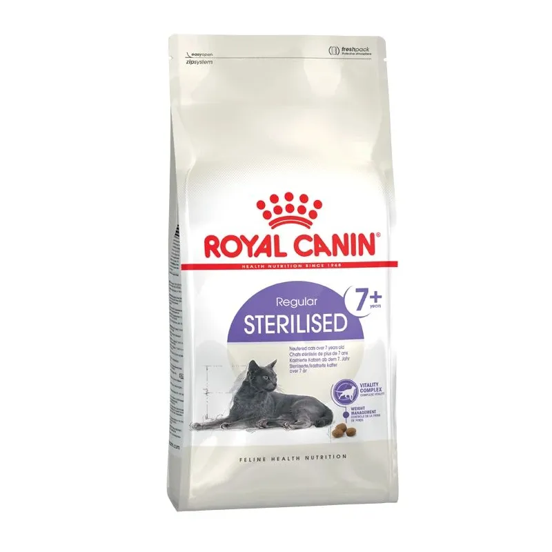 Sausas kačių maistas Royal Canin FHN 7+, vištiena, 1.5 kg