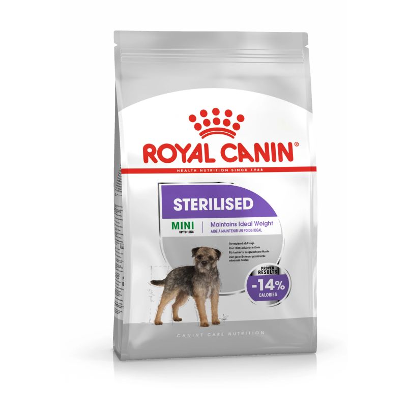 Barība suņiem royalcanin mini steril 1kg