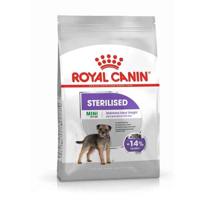 Sausā suņu barība Royal Canin Mini Sterilised, 1 kg