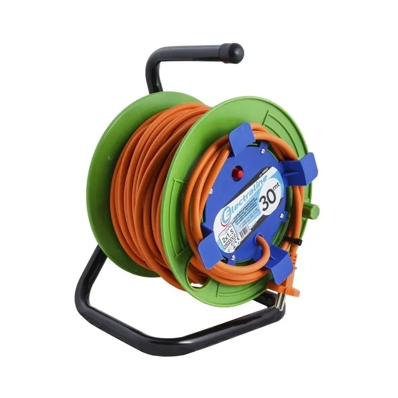 Pagarinātājs Electraline, 2 x 1,5 mm², 30 m, 1 ligzda