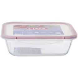 Stikla trauks pārtikai ar vāku 3.5l