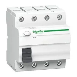 Реле утечки тока Schneider Electric A9Z05425, 4P, 25 а, 240 В, 30 мА