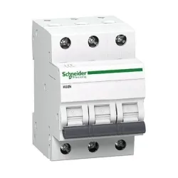 Автоматический переключатель Schneider Electric K60N, 3P, C, 6kA, 20 а