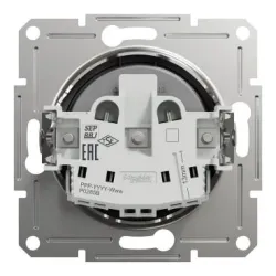 Pistikupesa Schneider Electric Asfora EPH3000171, ilma maanduseta, IP20, must v.