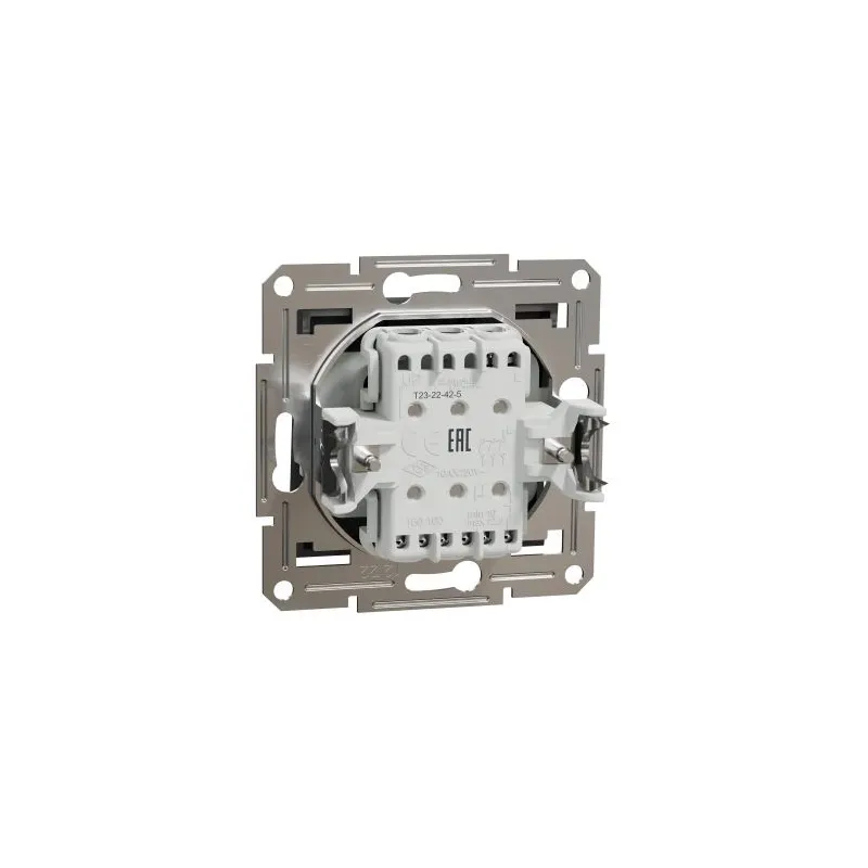 Slēdzis Schneider Electric Asfora, 3 kl, melna