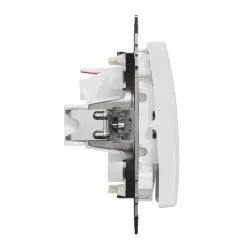 Slēdzis Schneider Electric Sedna Design, 2 kl, balta krās.