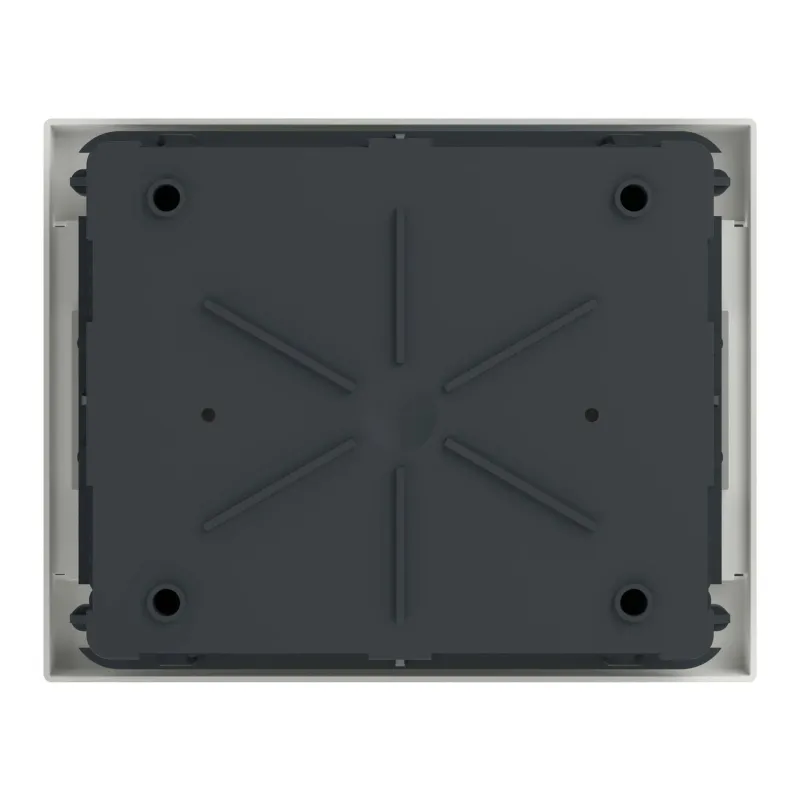 Moduļu panelis Schneider Electric EASY9, zemapmetuma, IP40, 8 mod., balta krās.-melna krās.