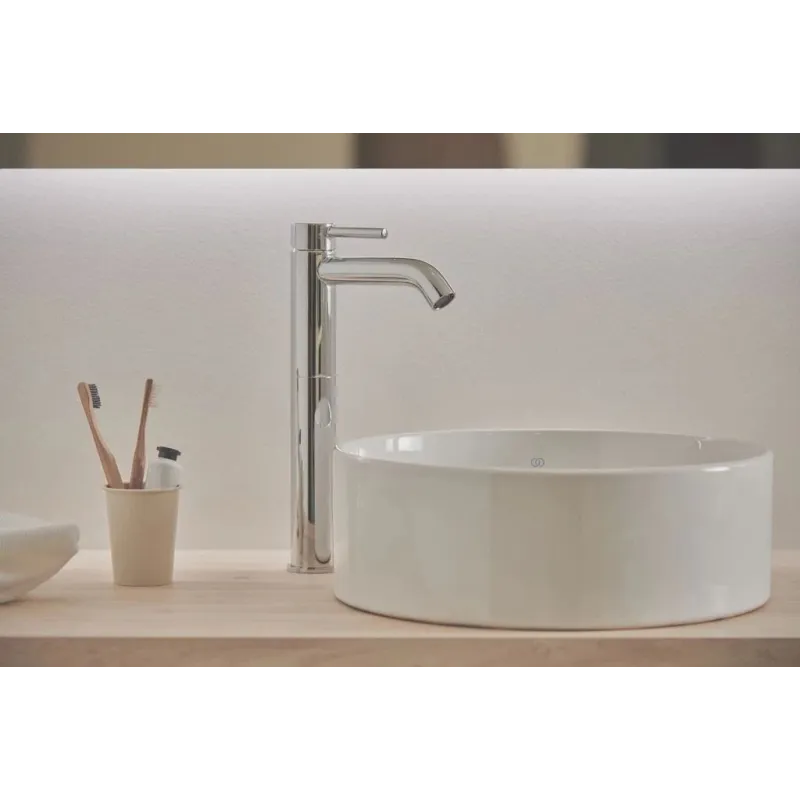 Izlietņu jaucējkrāns Ideal Standard Ceraline Vessel, hroma krās.