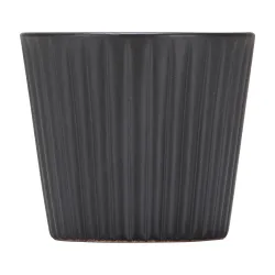 Puķu pods Scheurich Expressive 56370, keramika, brūna krās.-balta krās.-melna krās.