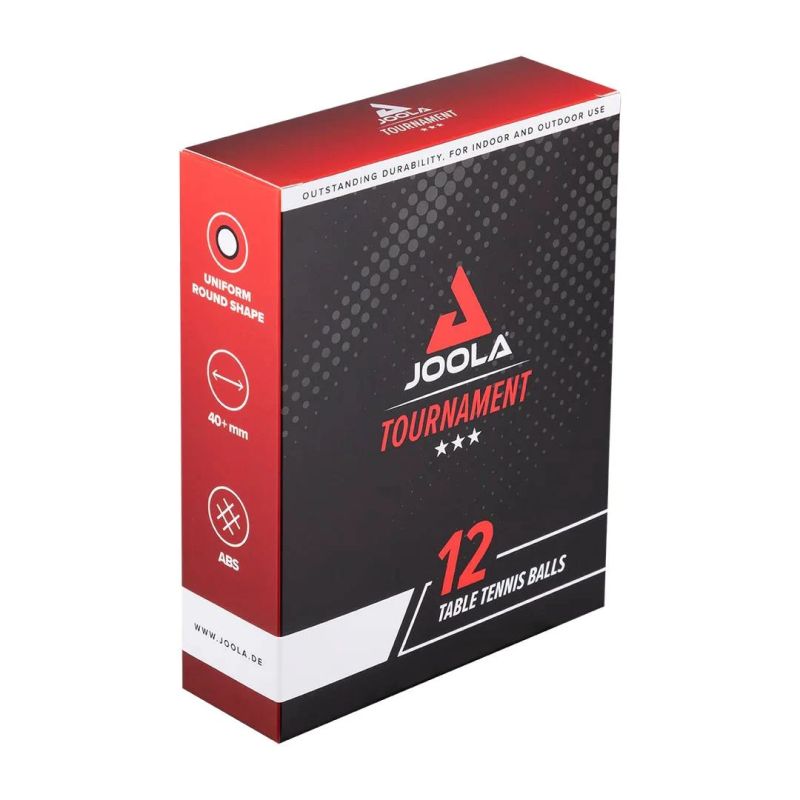 Stalo teniso kamuoliukai JOOLA Tournament 40+ WH, 12 vnt.