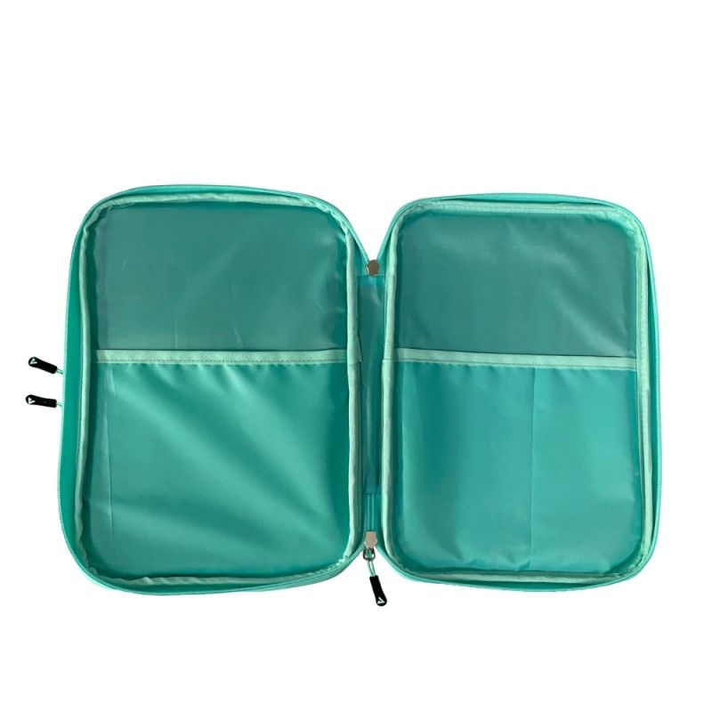 JOOLA Vision II galda tenisa rakešu futrālis diviem, zils