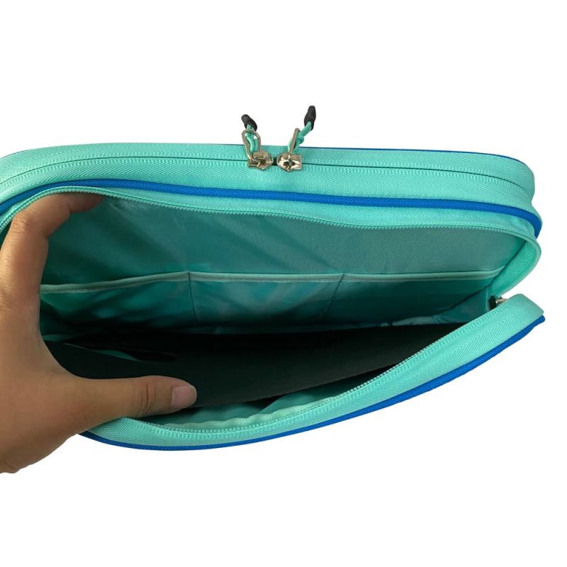 JOOLA Vision II galda tenisa rakešu futrālis diviem, zils