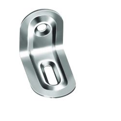 Mēbeļu stūra leņķis 39-28x22x1 balts