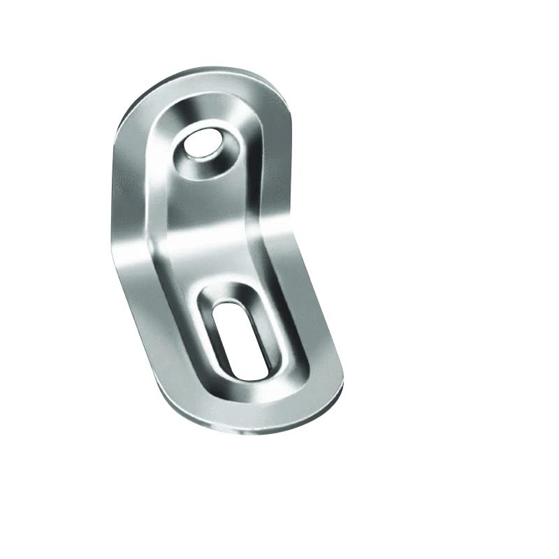 Mēbeļu stūra leņķis 39-28x22x1 balts