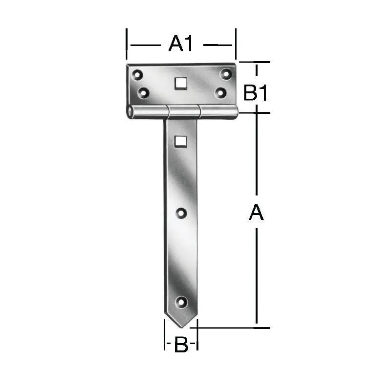 Eņģes vārtiem Vorman, 3.8 cm