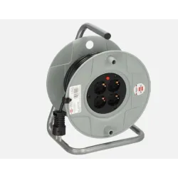 Pikendusjuhe trumlil Brennenstuhl, 3 x 1,5 mm², 25 m, 4 pesa