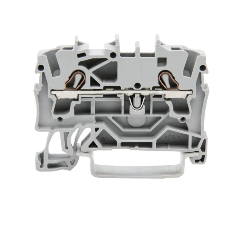 Savienojums Wago 2-pole Terminal Block 2.5 MM2, 2.5 mm², pelēka krās.